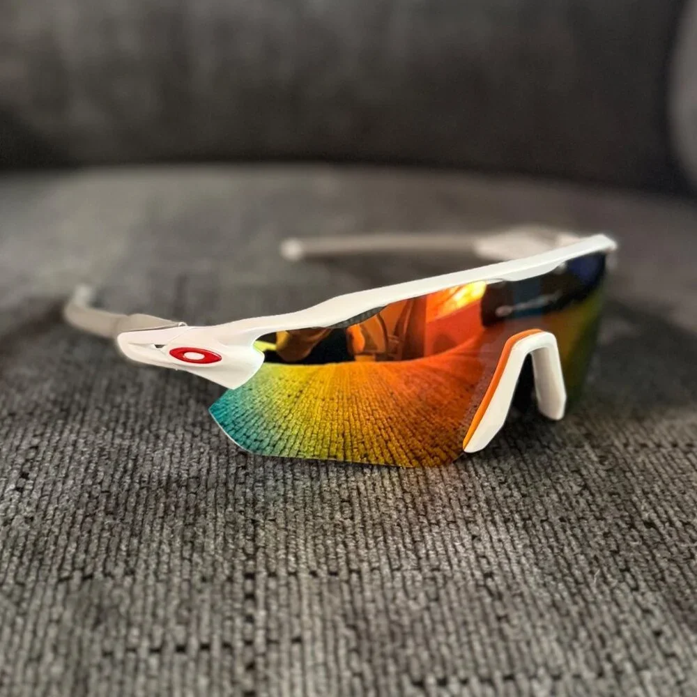 Oakley Radar EV PRIZM Polarized OO9208 White-Gray Frame - Picture 1 of 8